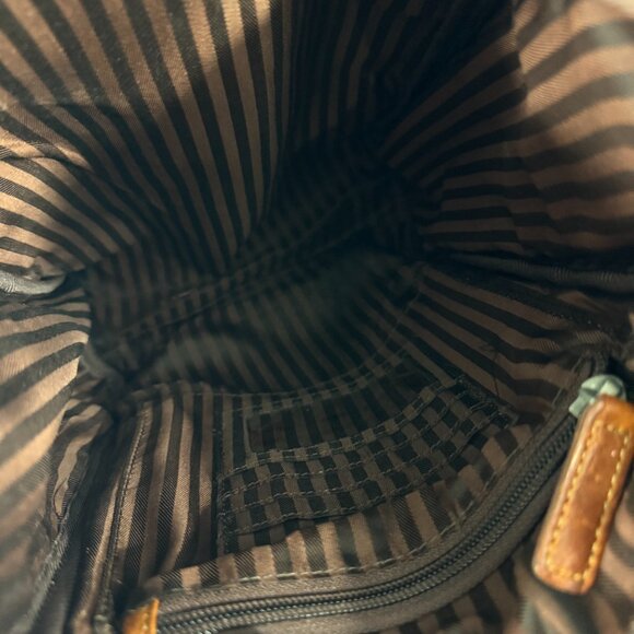 Brown Leather Backpack - Picture 5 of 9